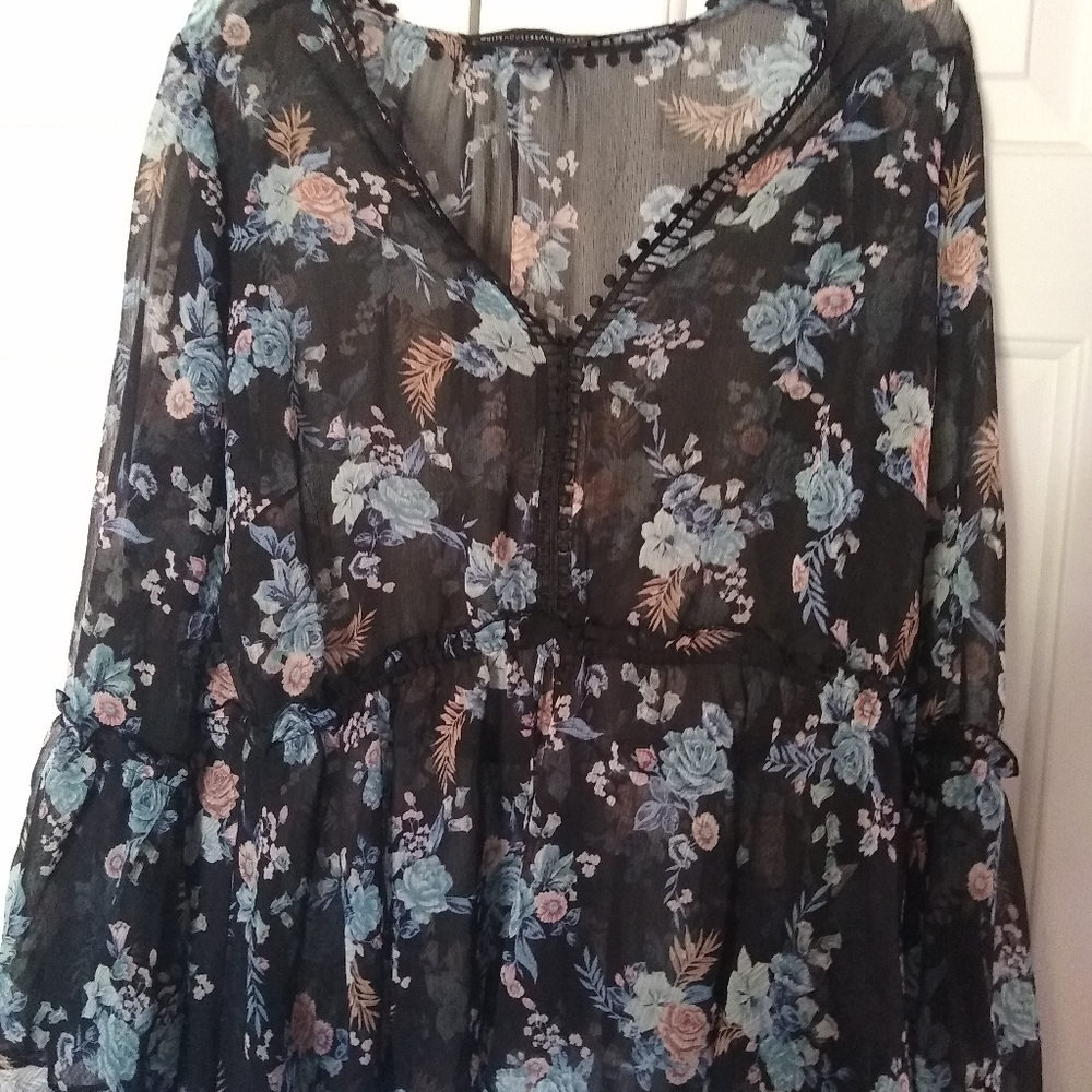 2 piece White House Black market top